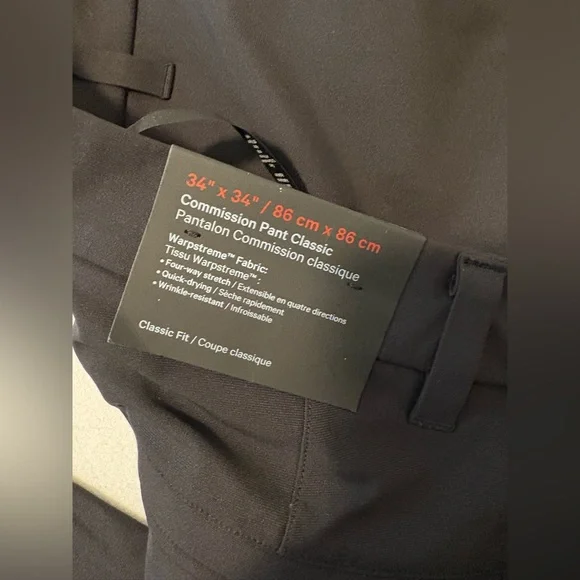 Men’s Lululemon Commission Pant Classic - Picture 3 of 4